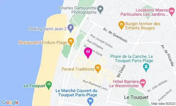 Localisation Restaurant  Le Ricochet