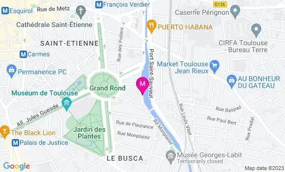 Localisation Le Bistrot du Port