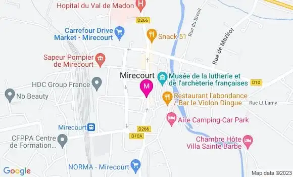 Localisation Restaurant Bar Rapid Bar