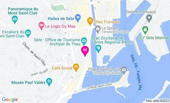 Localisation Restaurant  Le Gourmand