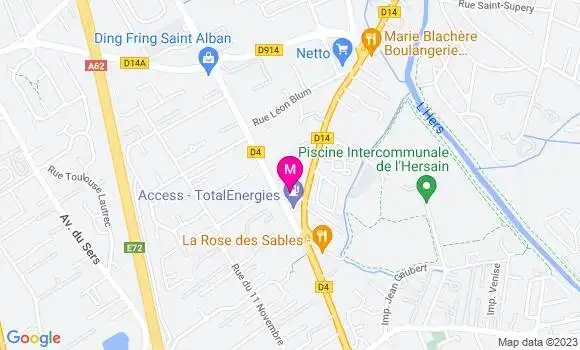 Localisation Restaurant  La Muse Bouche