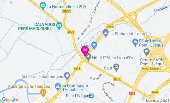 Localisation Restaurant  Le Stop