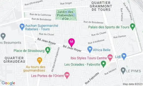 Localisation Bistrot Le P