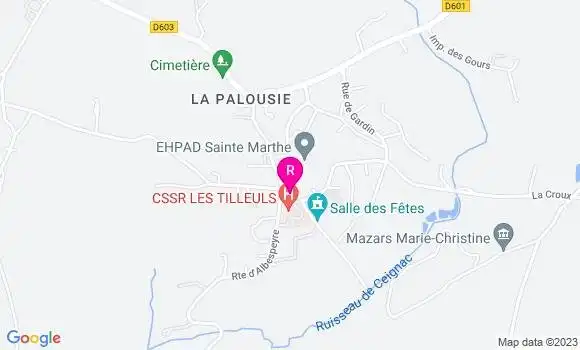 Localisation Restaurant  Au Parfum d