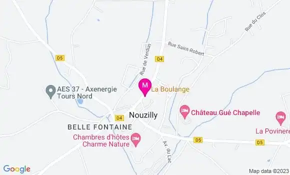 Localisation Restaurant Hôtel Le Prieuré