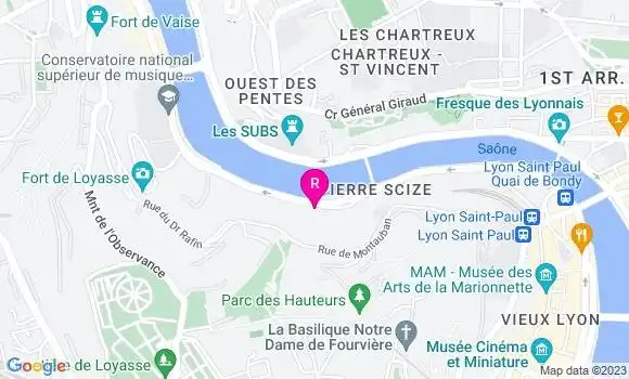 Localisation Restaurant  L