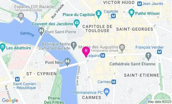 Localisation Restaurant  L