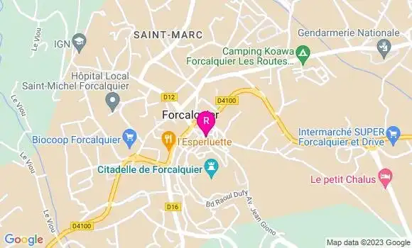 Localisation La Crêperie