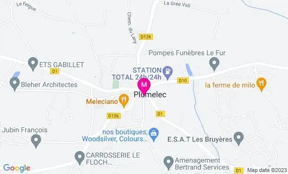 Localisation Restaurant Bar L