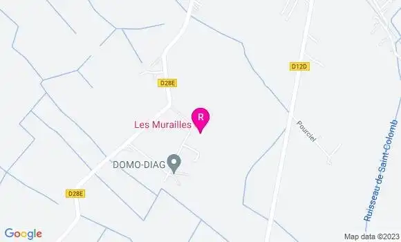 Localisation Restaurant  Les Murailles