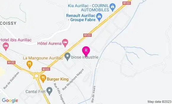 Localisation Restaurant  Chez Romu