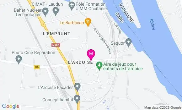 Localisation Restaurant  L