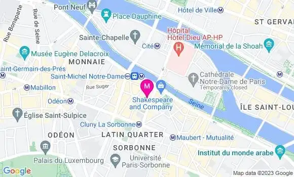 Localisation Restaurant  Le Marmiton de Lutèce