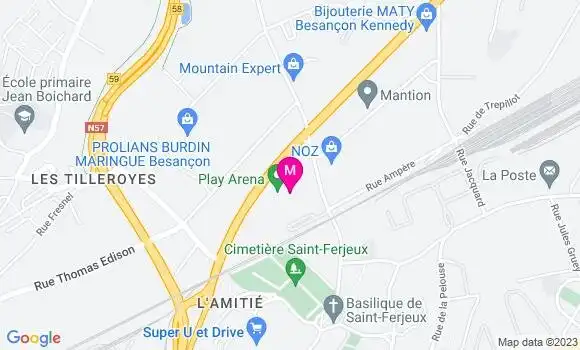 Localisation Restaurant Asiatique Grand Buffet