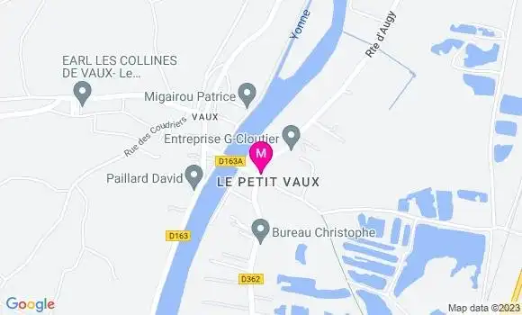 Localisation Pizzeria Chez Emeline