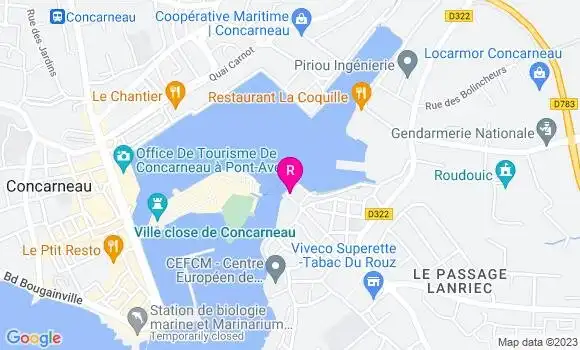 Localisation Restaurant  Le Pourquoi Pas