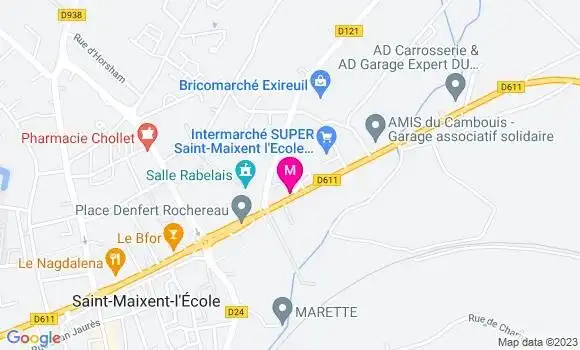 Localisation Restaurant  L