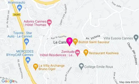 Localisation California Sushi Store