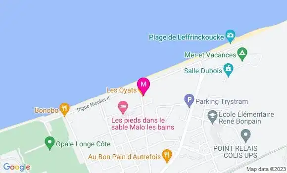 Localisation Restaurant  Les Oyats