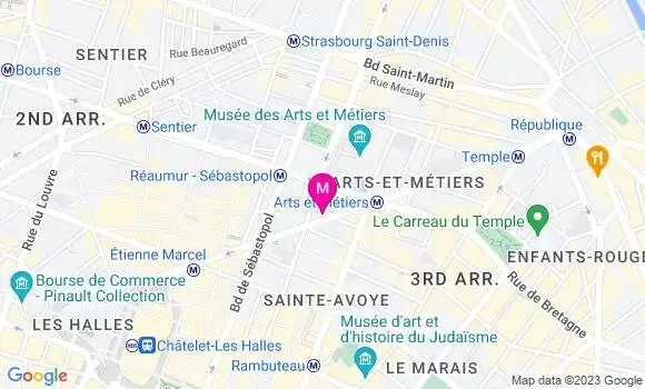 Localisation Restaurant Bar Le Maryland