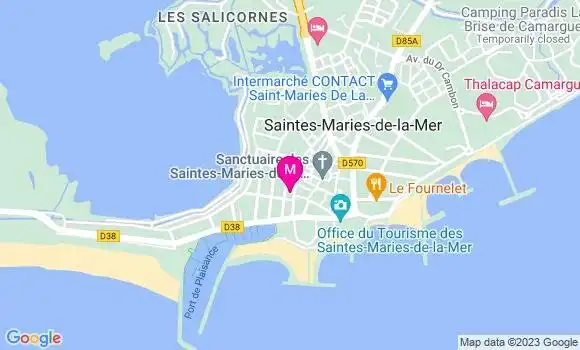 Localisation Pizzeria L
