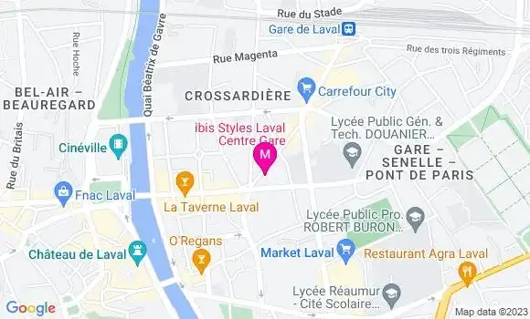 Localisation Restaurant  L