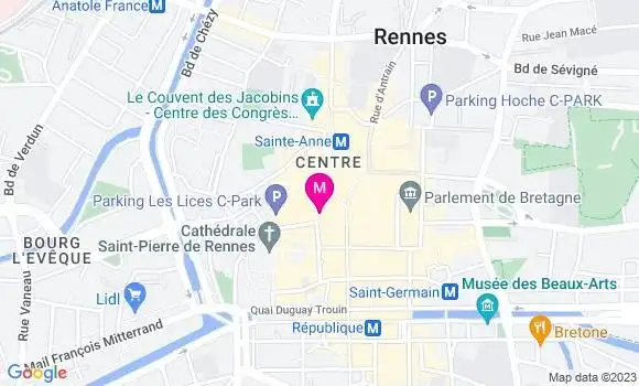 Localisation Restaurant Bar Le Poney Club
