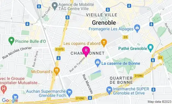 Localisation Restaurant  La Cuisinerie