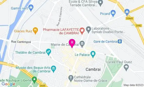 Localisation Restaurant  Le Paris