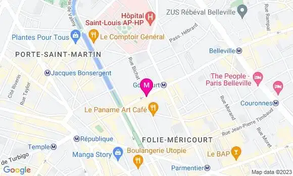 Localisation Restaurant Bar Le Troquet des Glaces