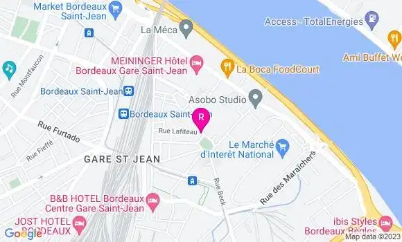 Localisation Brasserie de Belcier