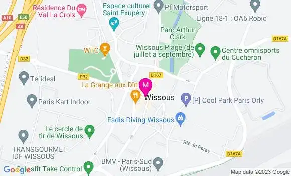 Localisation Restaurant  Le 88