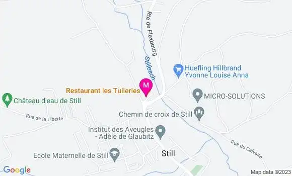 Localisation Restaurant  Les Tuileries