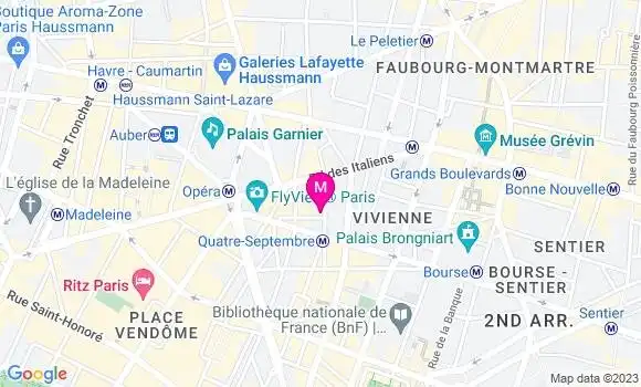 Localisation Restaurant  Le 7ème B