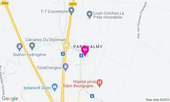 Localisation Café American Way
