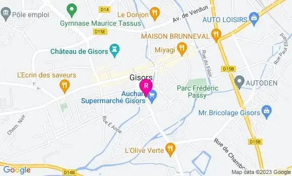 Localisation Restaurant Bar Le Jean Bart
