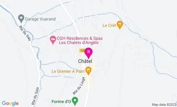 Localisation Restaurant  Le Vieux Four