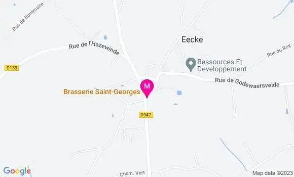 Localisation Brasserie Saint Georges