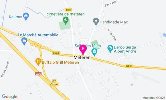 Localisation Restaurant  Le Petit Saint Georges