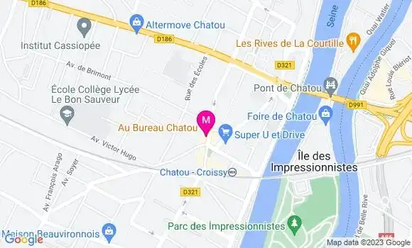 Localisation Restaurant  Au Bureau