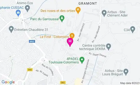 Localisation Restaurant  Le First