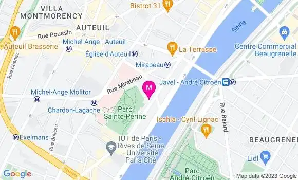 Localisation Restaurant  Le Petit Versailles