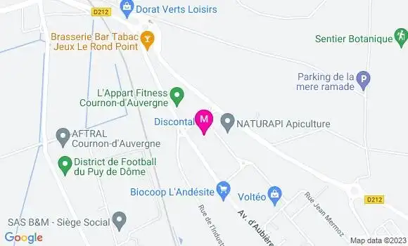 Localisation Restaurant Chinois Royal Cournon