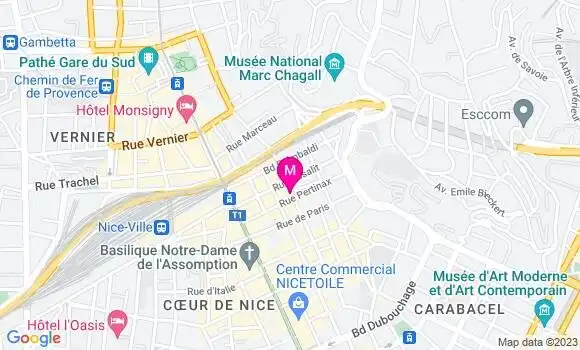 Localisation Restaurant  Le Comptoir Bio