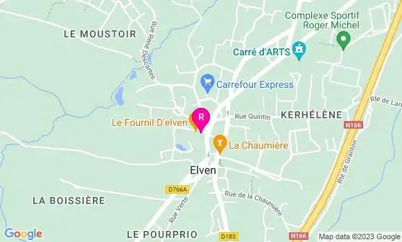 Localisation Restaurant  Le Central Bar
