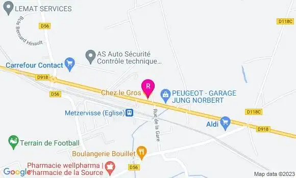 Localisation Restaurant  Chez le Gros