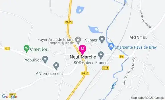 Localisation Restaurant  A l