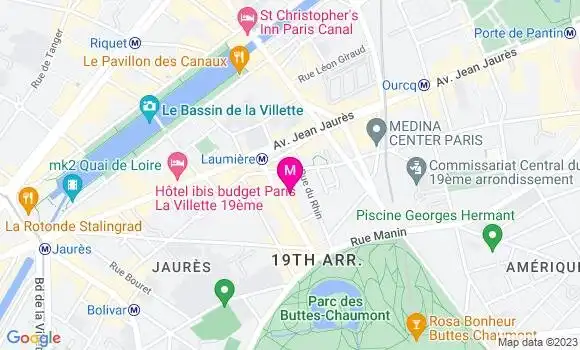 Localisation Restaurant  Les Chics Types