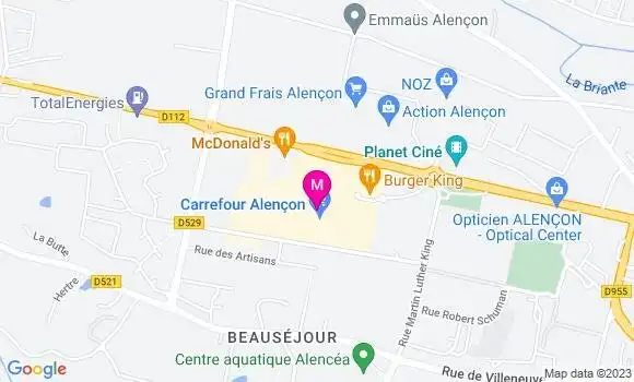 Localisation Bistrot Le Bistro