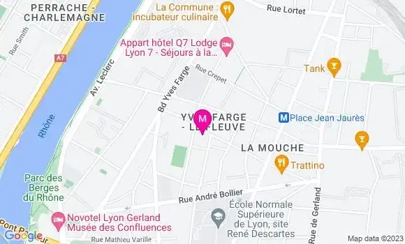 Localisation Restaurant  Andiamo Chez Charo